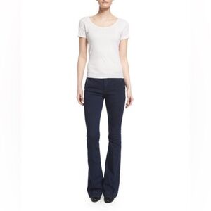 Rag & Bone Denim Flare Trousers in Rivington washes 35 inch inseam